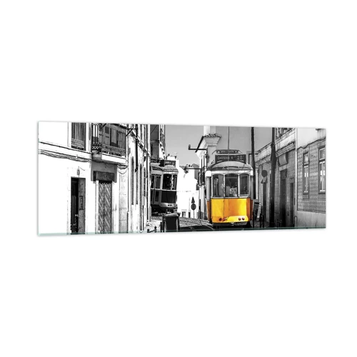 Impression sur verre - Image sur verre - L'âme de Lisbonne - 90x30 cm