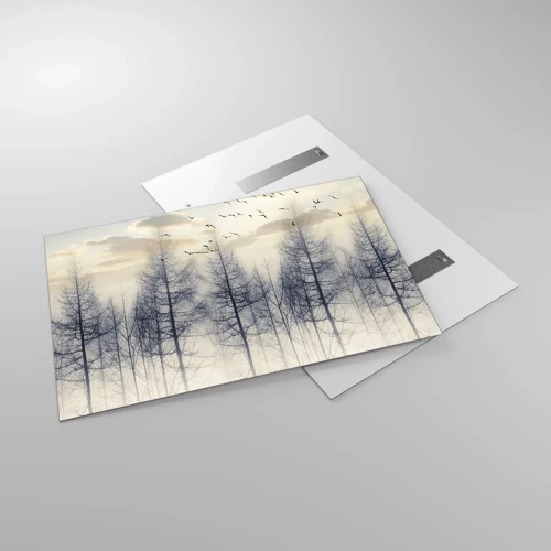 Impression sur verre - Image sur verre - L'âme de la forêt - 120x80 cm