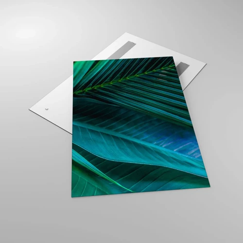 Impression sur verre - Image sur verre - L'anatomie du vert - 80x120 cm