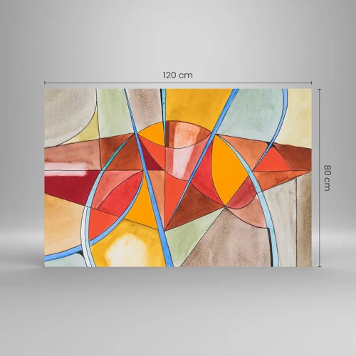 Impression sur verre - Image sur verre - Le carrousel, le carrousel des rêves - 120x80 cm