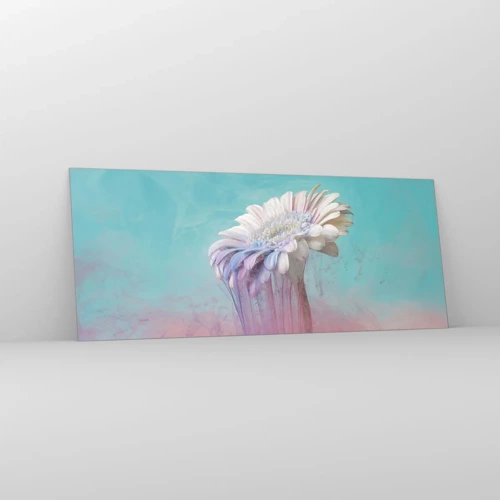 Impression sur verre - Image sur verre - Le monde souterrain des fleurs - 100x40 cm