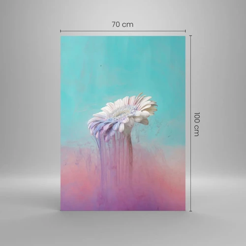 Impression sur verre - Image sur verre - Le monde souterrain des fleurs - 70x100 cm