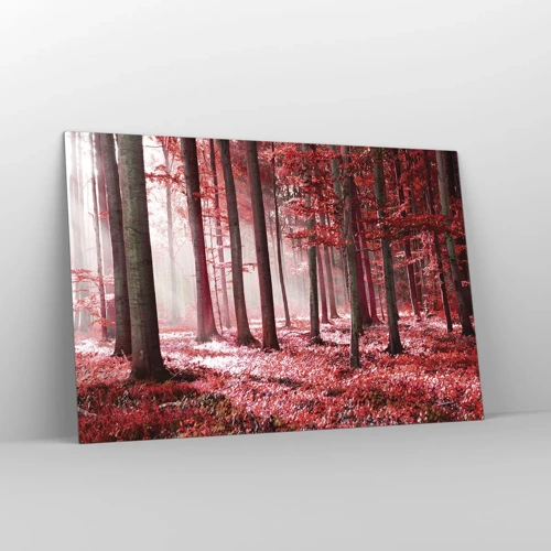 Impression sur verre - Image sur verre - Le rouge est tout aussi beau - 120x80 cm