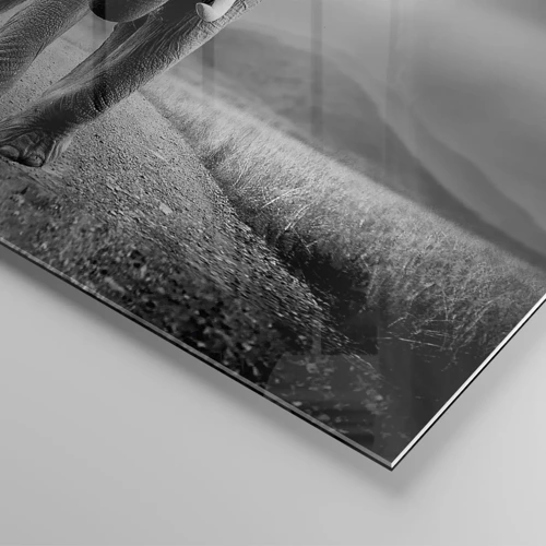 Impression sur verre - Image sur verre - Les hôtes vous saluent - 80x120 cm