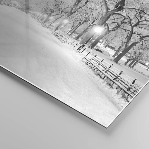 Impression sur verre - Image sur verre - Les quatres saisons – l’hiver - 100x40 cm