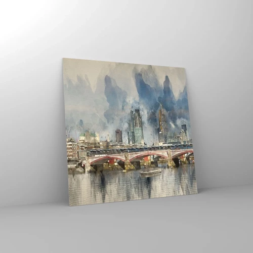 Impression sur verre - Image sur verre - Londres dans toute sa splendeur - 70x70 cm