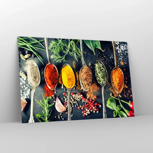 Impression sur verre - Image sur verre - Magie culinaire - 120x80 cm