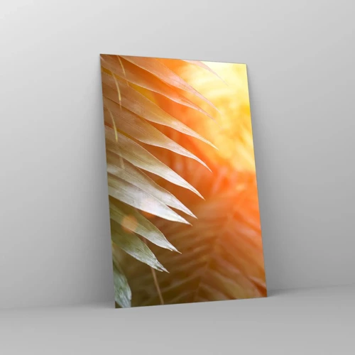 Impression sur verre - Image sur verre - Matinée dans la jungle - 80x120 cm