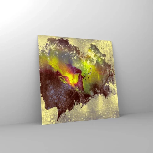 Impression sur verre - Image sur verre - Mère Nature - 30x30 cm