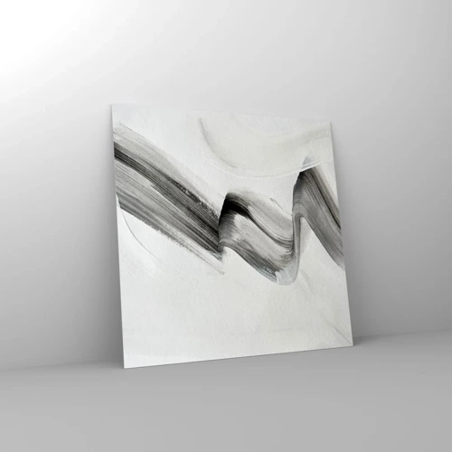 Impression sur verre - Image sur verre - Mine de rien pour s'amuser - 30x30 cm