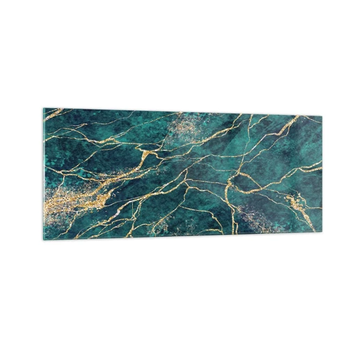 Impression sur verre - Image sur verre - Mine d'or - 100x40 cm