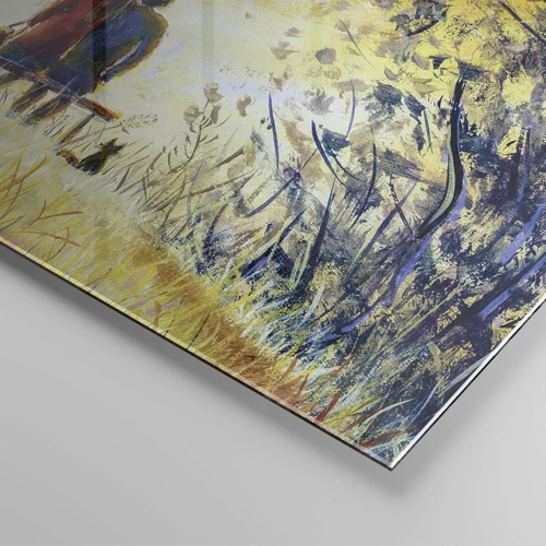 Impression sur verre - Image sur verre - Moment magique - 70x100 cm