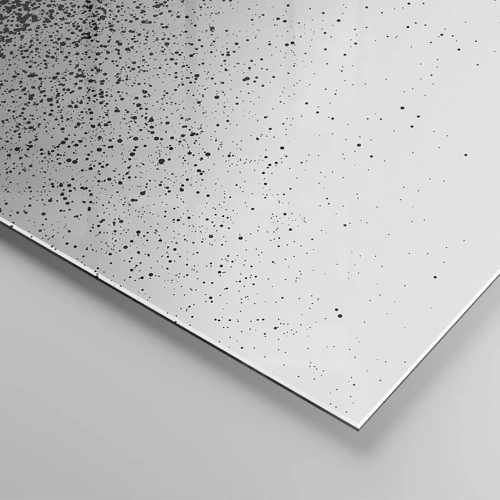 Impression sur verre - Image sur verre - Mouvement des molécules - 100x40 cm