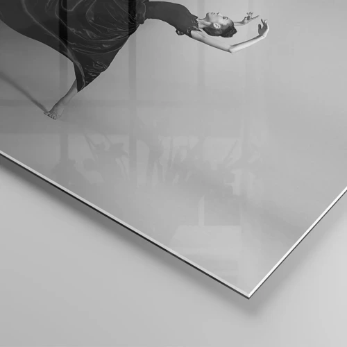 Impression sur verre - Image sur verre - Musique ailées - 40x40 cm