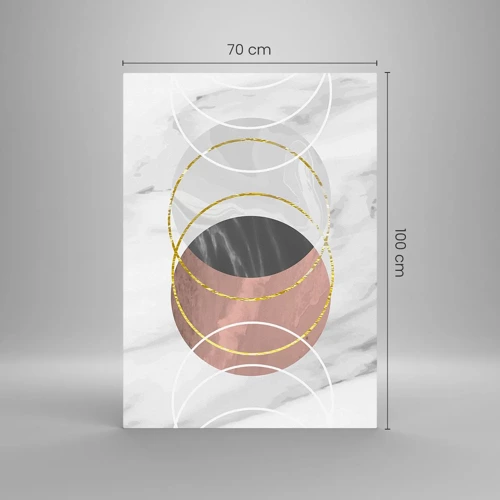 Impression sur verre - Image sur verre - Musique des sphères - 70x100 cm