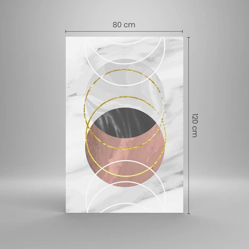 Impression sur verre - Image sur verre - Musique des sphères - 80x120 cm