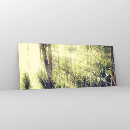 Impression sur verre - Image sur verre - Nature enflammée - 120x50 cm
