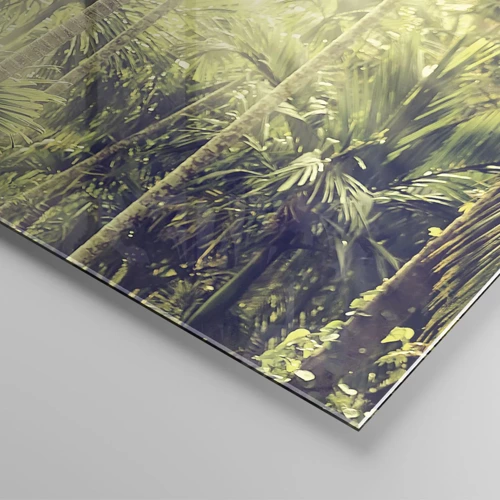 Impression sur verre - Image sur verre - Nature enflammée - 120x80 cm