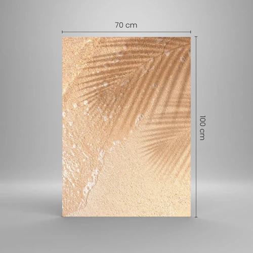 Impression sur verre - Image sur verre - Ombre d'un été chaud - 70x100 cm