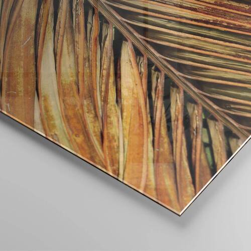 Impression sur verre - Image sur verre - Or de noix de coco - 100x40 cm