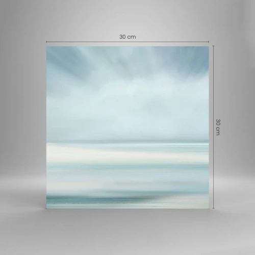 Impression sur verre - Image sur verre - Paix à l'horizon - 30x30 cm