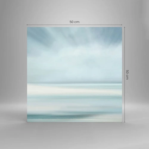 Impression sur verre - Image sur verre - Paix à l'horizon - 50x50 cm