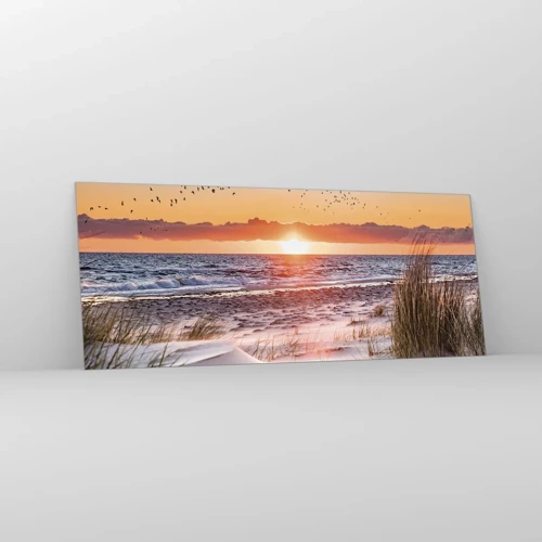 Impression sur verre - Image sur verre - Paysage horizontal - 100x40 cm