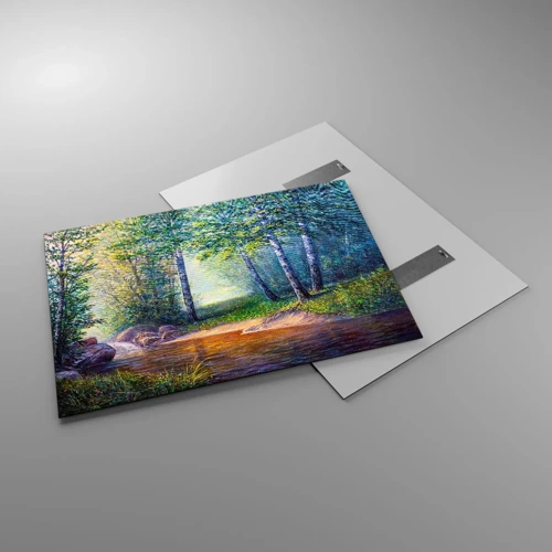 Impression sur verre - Image sur verre - Paysage idyllique - 100x70 cm