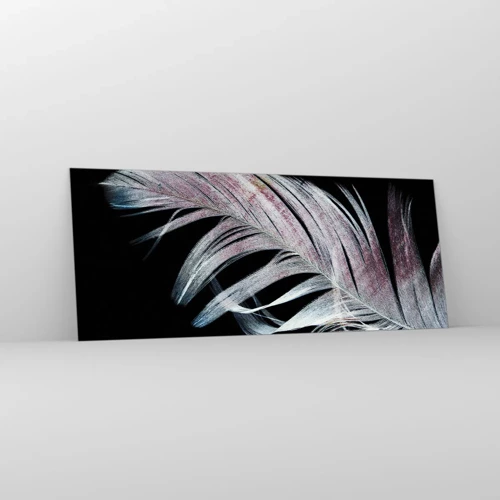 Impression sur verre - Image sur verre - Pensez au toucher - 100x40 cm