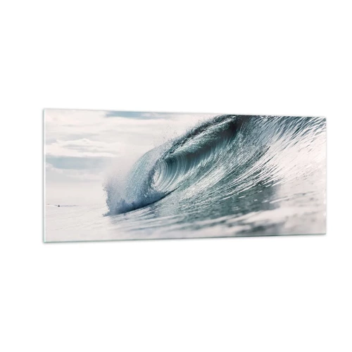 Impression sur verre - Image sur verre - Pic d'eau - 100x40 cm