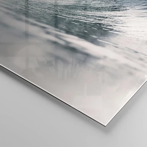 Impression sur verre - Image sur verre - Pic d'eau - 100x40 cm