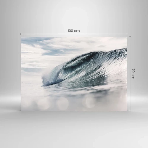 Impression sur verre - Image sur verre - Pic d'eau - 100x70 cm