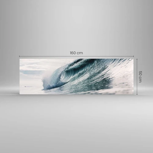 Impression sur verre - Image sur verre - Pic d'eau - 160x50 cm