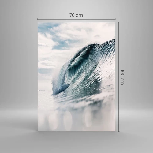 Impression sur verre - Image sur verre - Pic d'eau - 70x100 cm
