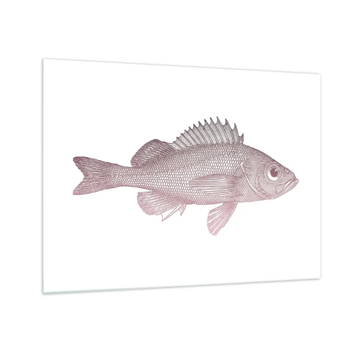 Impression sur verre - Image sur verre - Poisson aux grands yeux - 70x50 cm