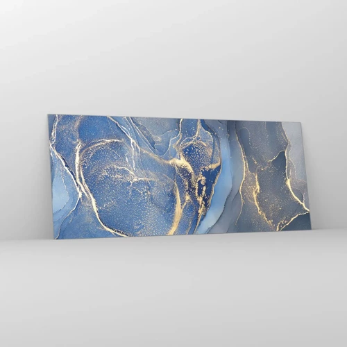 Impression sur verre - Image sur verre - Poussière d'or - 120x50 cm