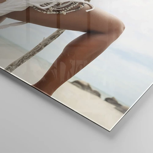 Impression sur verre - Image sur verre - Prêtresse du soleil - 140x50 cm