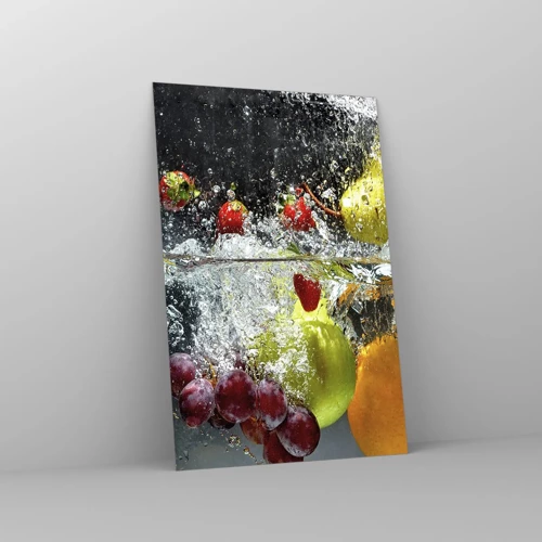 Impression sur verre - Image sur verre - Rafraîchissement fruité - 80x120 cm