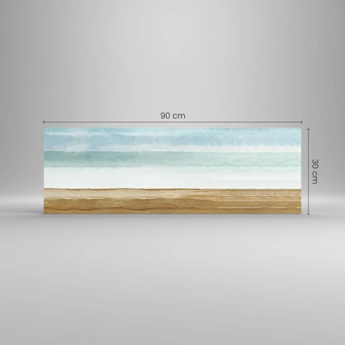 Impression sur verre - Image sur verre - Réconfort - 90x30 cm