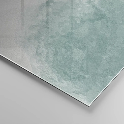 Impression sur verre - Image sur verre - Rencontre avec le brouillard - 50x50 cm