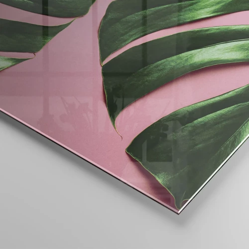 Impression sur verre - Image sur verre - Rendez-vous vert - 160x50 cm