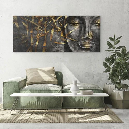 Impression sur verre - Image sur verre - Ressentir le calme - 100x40 cm