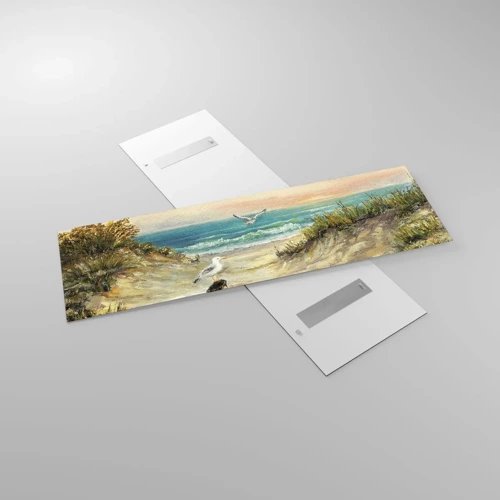 Impression sur verre - Image sur verre - Retraite au calme - 160x50 cm