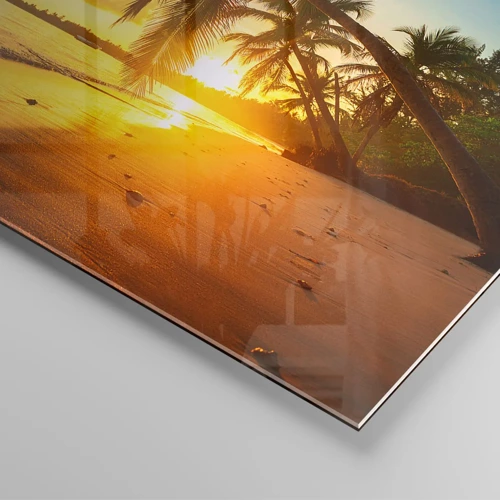 Impression sur verre - Image sur verre - Rêve caribéen - 40x40 cm