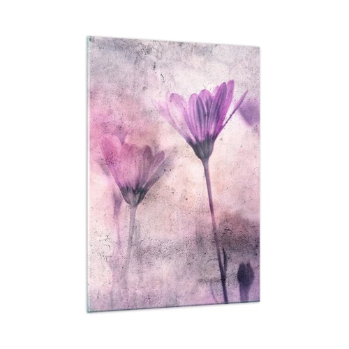 Impression sur verre - Image sur verre - Rêve de fleurs - 50x70 cm