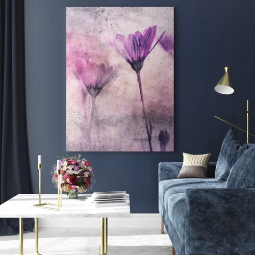 Impression sur verre - Image sur verre - Rêve de fleurs - 50x70 cm