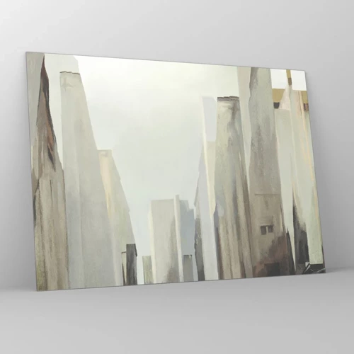 Impression sur verre - Image sur verre - Rêve de la ville - 70x50 cm