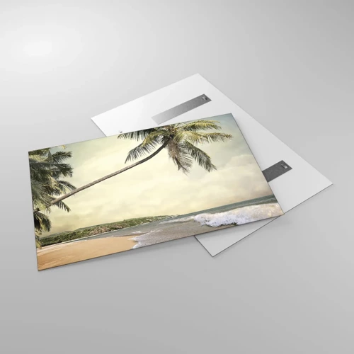 Impression sur verre - Image sur verre - Rêve tropical - 120x80 cm