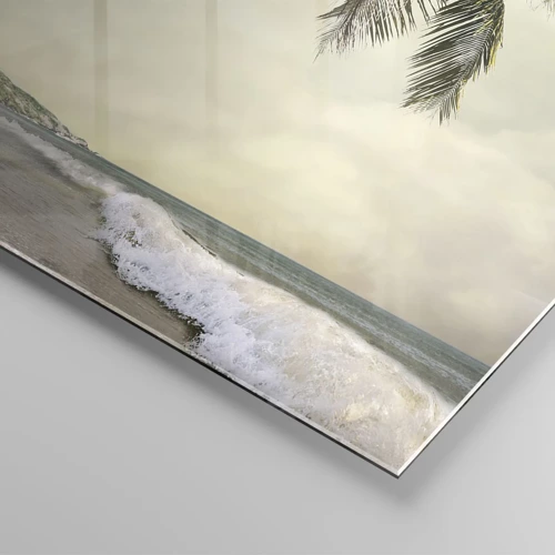 Impression sur verre - Image sur verre - Rêve tropical - 70x70 cm