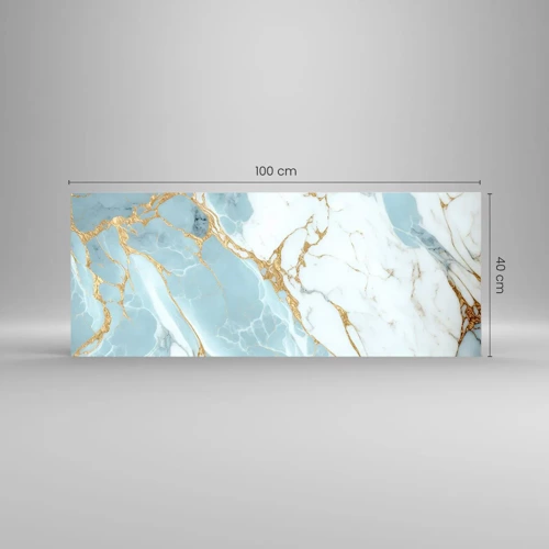 Impression sur verre - Image sur verre - Richesse en pierre - 100x40 cm